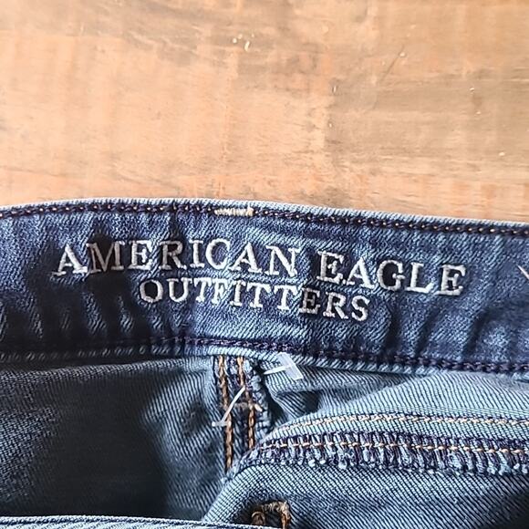 American‎ Eagle Jegging medium Wash Size 4 Super clean! - Picture 7 of 7